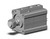 SMC CDLQA50-10DM-F Cyl, Compact With Lock