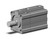 SMC CDLQB50-30DCM-F Cyl, Compact With Lock
