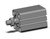 SMC CDQSXB25-25DCM Cyl, Microspeed, Dbl Acting