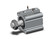 SMC CDQ2A32-15DMZ-A96VL Compact Cylinder, Cq2-Z