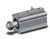 SMC CDQ2A32-50DMZ-M9BAVZ Compact Cylinder, Cq2-Z