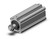 SMC CDQ2A40-100DCMZ-M9B-XC35 Compact Cylinder, Cq2-Z