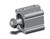 SMC CDQ2A40-15DMZ-M9NWZ Compact Cylinder, Cq2-Z