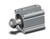 SMC CDQ2A40-20DMZ-M9NM Compact Cylinder