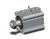 SMC CDQ2A40-25DMZ-A96V Compact Cylinder, Cq2-Z