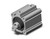 SMC CDQ2A40-25DZ-XC35 Compact Cylinder, Cq2-Z