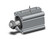 SMC CDQ2A40-30DMZ-A93V Compact Cylinder, Cq2-Z