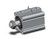 SMC CDQ2A40-30DMZ-M9BAVL Compact Cylinder, Cq2-Z