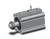 SMC CDQ2A40-40DCMZ-M9PVZ Compact Cylinder, Cq2-Z