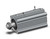 SMC CDQ2A40-75DCMZ-M9PWVSAPC Compact Cylinder, Cq2-Z