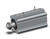 SMC CDQ2A40-75DMZ-M9BWVMDPC Compact Cylinder, Cq2-Z