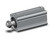 SMC CDQ2A40-75DMZ-M9NWL Compact Cylinder, Cq2-Z