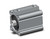 SMC CDQ2A40TF-25DZ Compact Cylinder, Cq2-Z