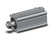 SMC CDQ2A50-100DCMZ-A93V Compact Cylinder