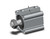 SMC CDQ2A50-30DMZ-A90VL Compact Cylinder, Cq2-Z