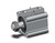 SMC CDQ2A50-30DMZ-M9BAVL Compact Cylinder