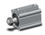 SMC CDQ2A50-50DMZ-A93Z Compact Cylinder