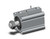 SMC CDQ2A50-50DMZ-M9NVSAPC Compact Cylinder, Cq2-Z