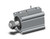 SMC CDQ2A50-50DMZ-M9PVSAPC Compact Cylinder, Cq2-Z