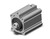 SMC CDQ2A50-50DZ-A93L-XC35 Compact Cylinder, Cq2-Z