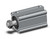 SMC CDQ2A50-75DCMZ-M9BSAPC Compact Cylinder, Cq2-Z