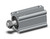 SMC CDQ2A50-75DMZ-M9PWZ Compact Cylinder, Cq2-Z