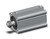SMC CDQ2A63-100DMZ-M9PWMBPC Compact Cylinder, Cq2-Z