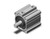 SMC CDQ2A63-40DMZ Compact Cylinder, Cq2-Z