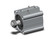 SMC CDQ2A63-40DMZ-M9NVSAPC Compact Cylinder, Cq2-Z