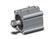 SMC CDQ2A63-40DMZ-M9NVZ Compact Cylinder, Cq2-Z