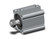 SMC CDQ2A63-45DMZ-M9NL Compact Cylinder, Cq2-Z
