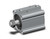 SMC CDQ2A63-50DCMZ-A90V Compact Cylinder, Cq2-Z