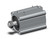 SMC CDQ2A63-75DCMZ-M9BWVSDPC Compact Cylinder, Cq2-Z