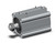SMC CDQ2A63-75DCMZ-M9NWVL Compact Cylinder, Cq2-Z