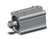 SMC CDQ2A63-75DCMZ-M9PWVZ Compact Cylinder, Cq2-Z