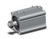 SMC CDQ2A63-75DMZ-M9NVM Compact Cylinder, Cq2-Z