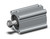 SMC CDQ2A80-100DMZ-M9BWZ Compact Cylinder, Cq2-Z