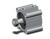 SMC CDQ2A80-25DMZ-A90 Compact Cylinder, Cq2-Z