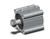 SMC CDQ2A80-50DMZ-M9BAV Compact Cylinder, Cq2-Z