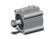 SMC CDQ2A80-50DMZ-M9NWVSAPC Compact Cylinder, Cq2-Z