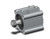 SMC CDQ2A80-50DMZ-M9PVZ Compact Cylinder, Cq2-Z