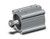 SMC CDQ2A80-75DMZ-A93V Compact Cylinder, Cq2-Z