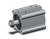 SMC CDQ2A80-75DMZ-A96VL Compact Cylinder, Cq2-Z