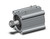 SMC CDQ2A80-75DMZ-M9NVZ Compact Cylinder, Cq2-Z