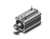 SMC CDQ2BS40-40DCMZ-M9BVL Compact Cylinder, Cq2-Z