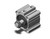 SMC CDQ2BS63-10DCMZ Compact Cylinder, Cq2-Z