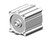 SMC CDQ2B140TN-100DCZ Compact Cylinder, Cq2-Z