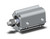SMC CDQ2B16-10DMZ-A96 Compact Cylinder, Cq2-Z