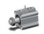 SMC CDQ2B32-20DCMZ-A93VL Compact Cylinder, Cq2-Z