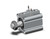 SMC CDQ2B32-20DMZ-M9NWVSAPC Compact Cylinder, Cq2-Z